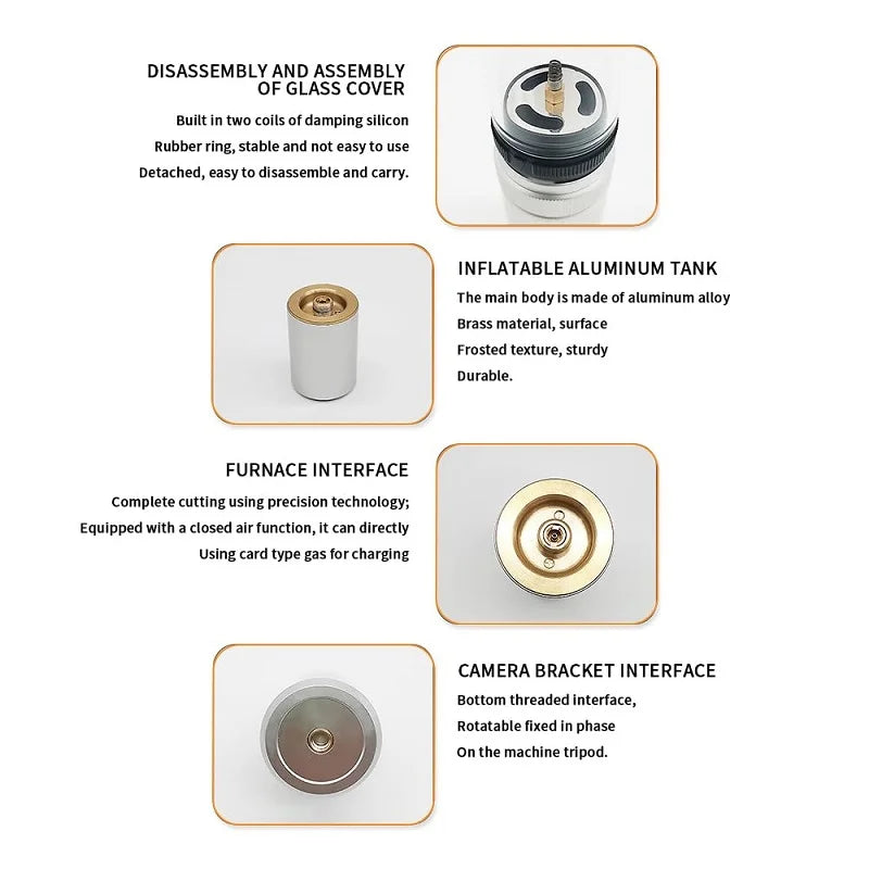 BlazeGlow™ | Stylish flame lamp for on the go