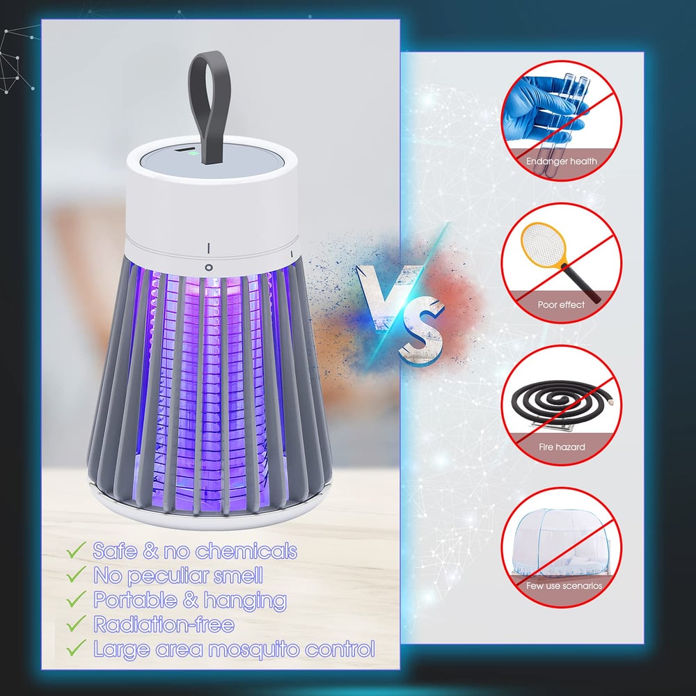 BugZap™ | Portable insect killer - Chemical-free & safe for children and pets