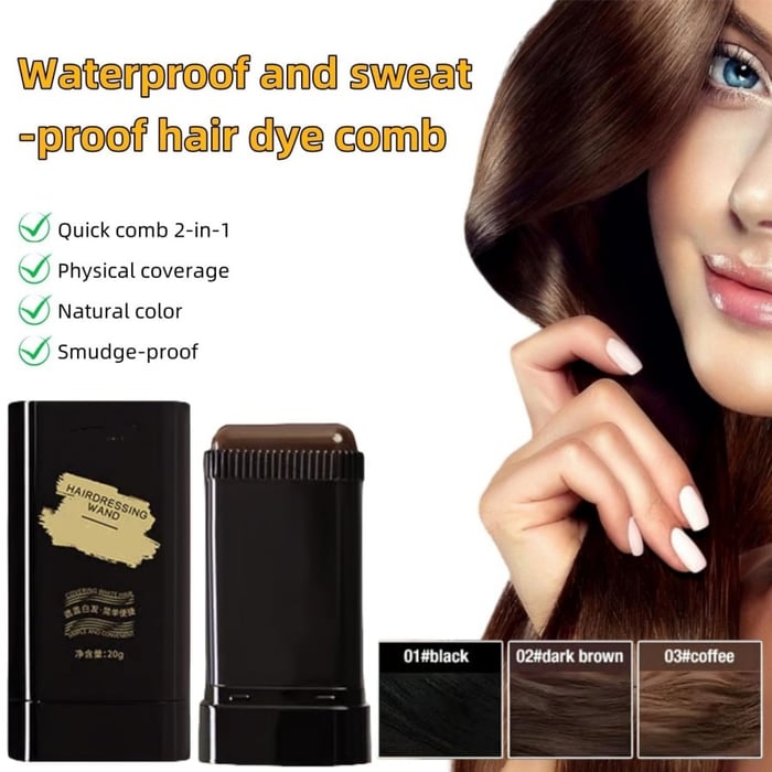 GlowFix™ | Never Reveal Gray Hair Again — Transforms Your Look in Seconds for Unbeatable Youthful Power (2 pieces)