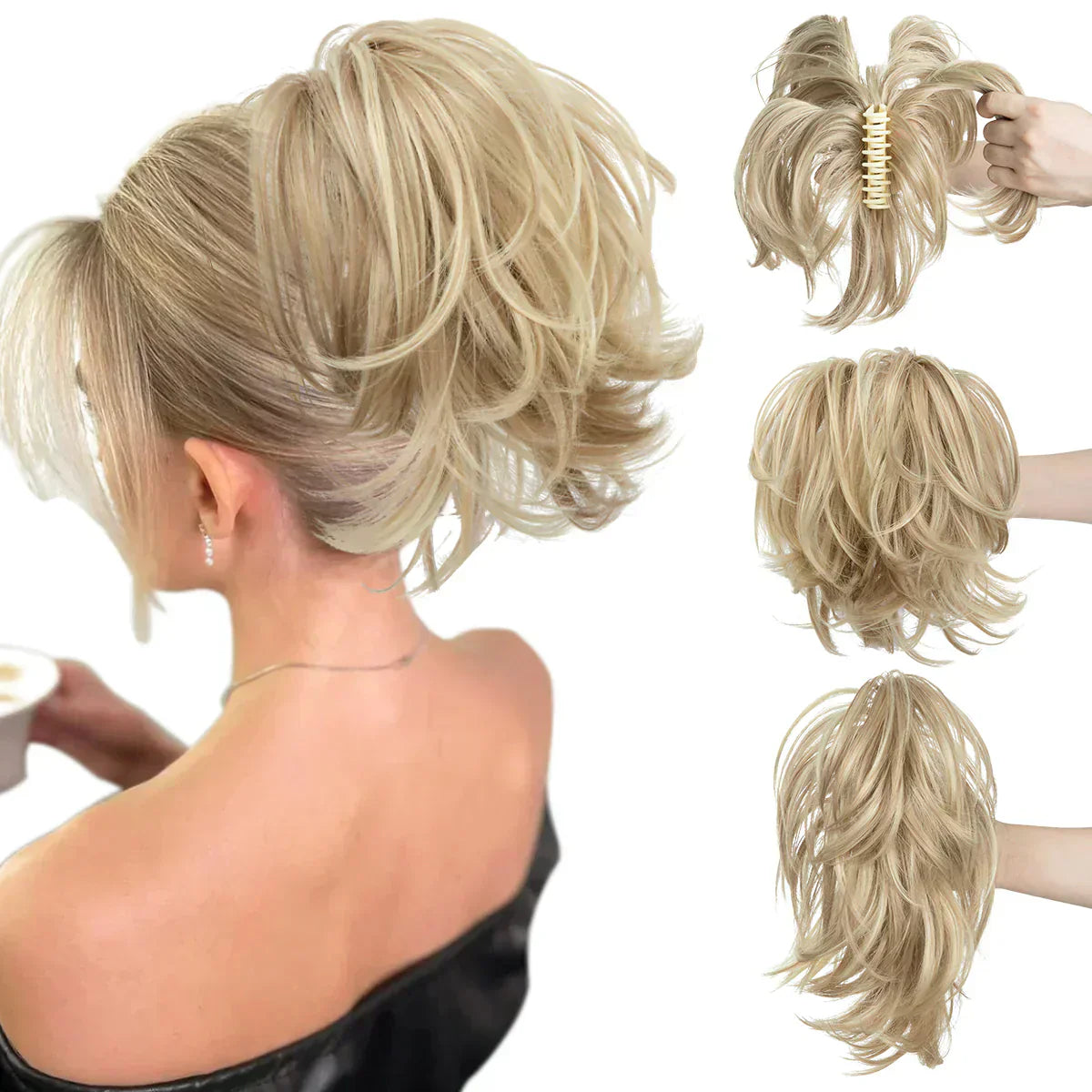 1+1 Free | GlamBun™ | Comfortable and adjustable fit
