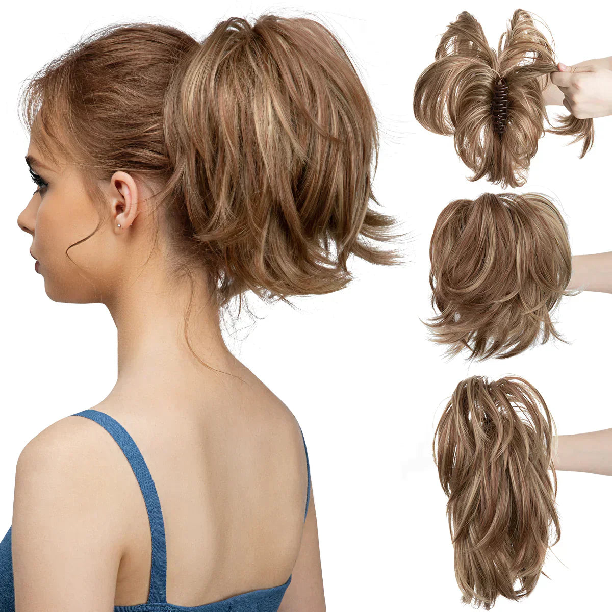 1+1 Free | GlamBun™ | Comfortable and adjustable fit