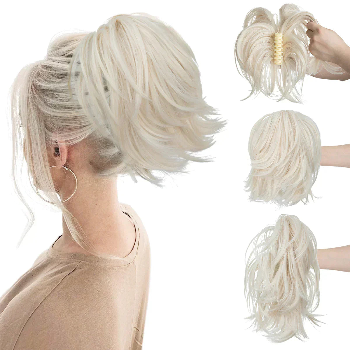 1+1 Free | GlamBun™ | Comfortable and adjustable fit