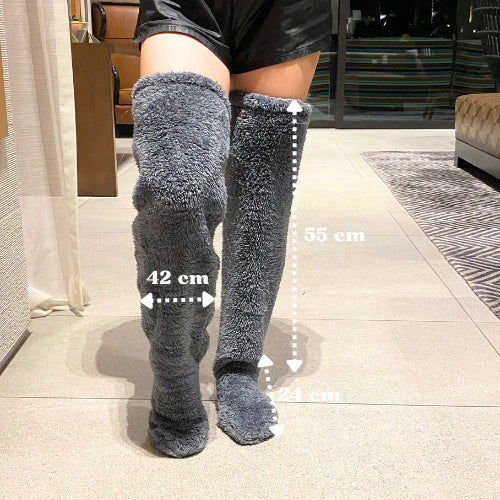 FeatherHug™ | Goose down knee socks