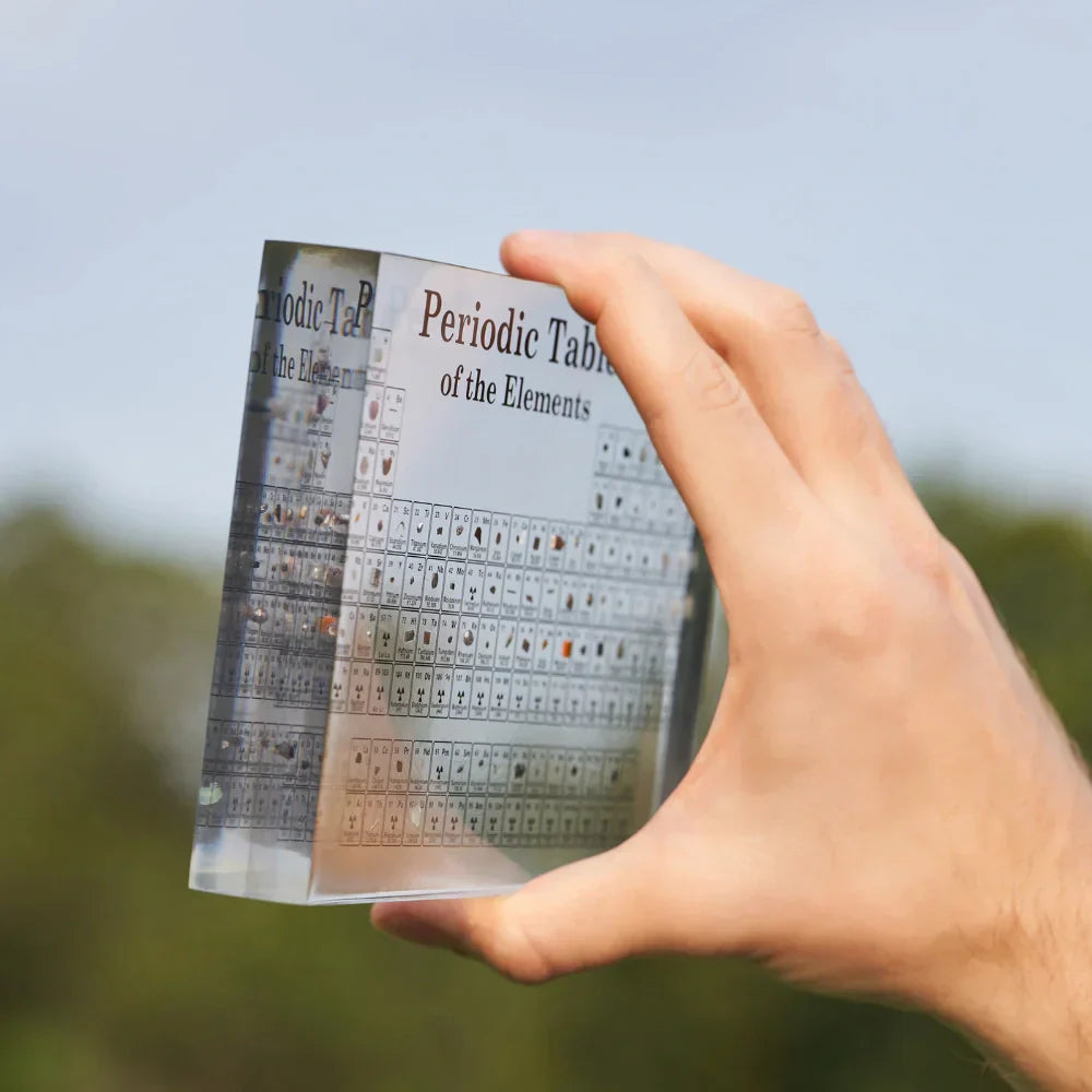 PeriodicElements™ | Illuminated periodic table with real elements