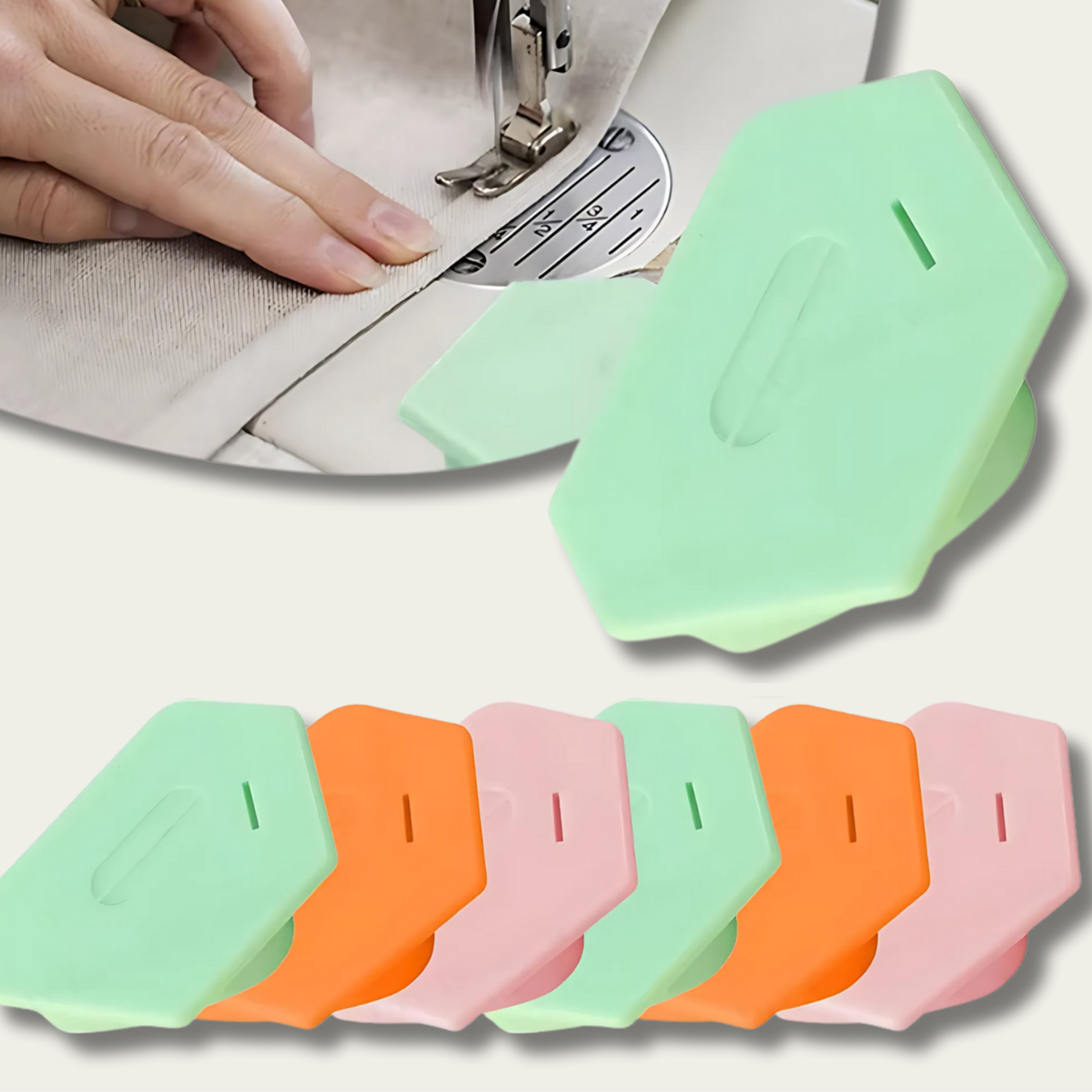1+1 Free | GuideMate™ | Magnetic seam guide for sewing machines