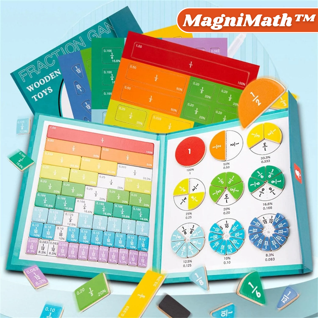 MagniMath™ | Magnetic fraction puzzles
