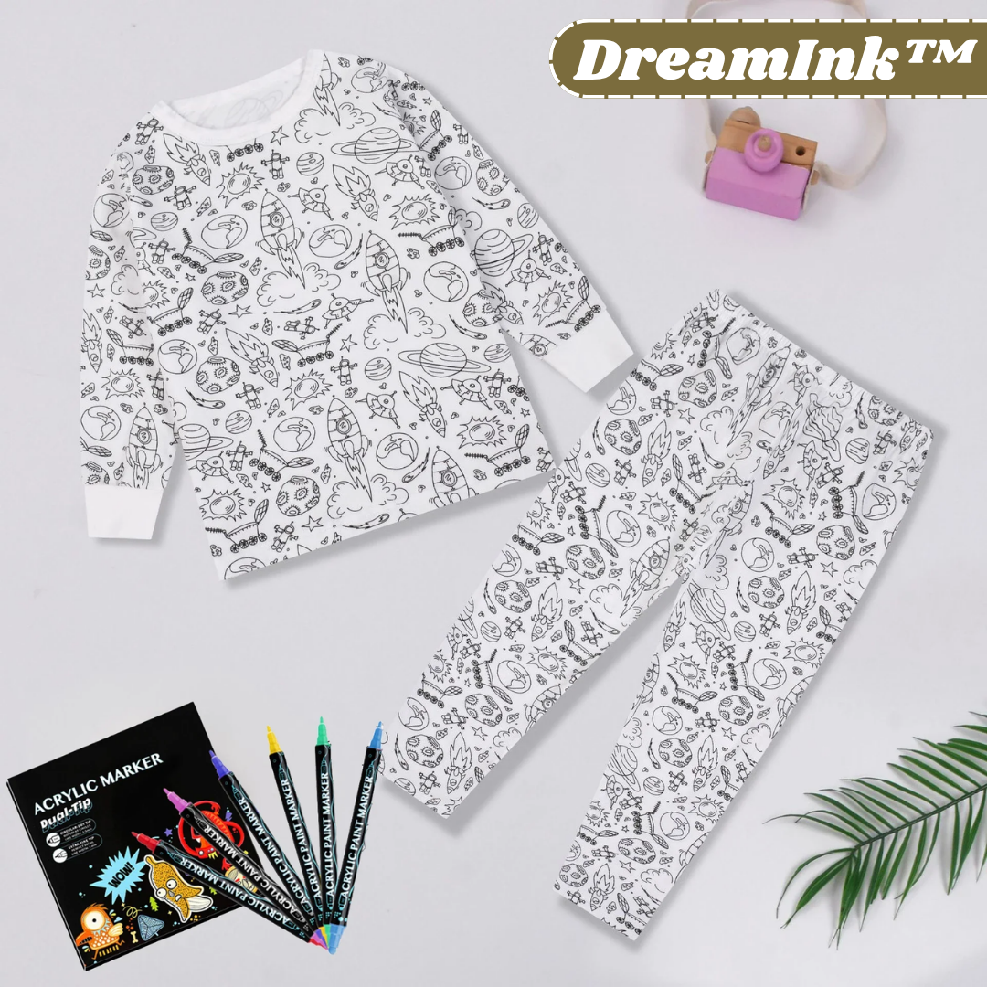 DreamInk™ | Painting pajama set for children