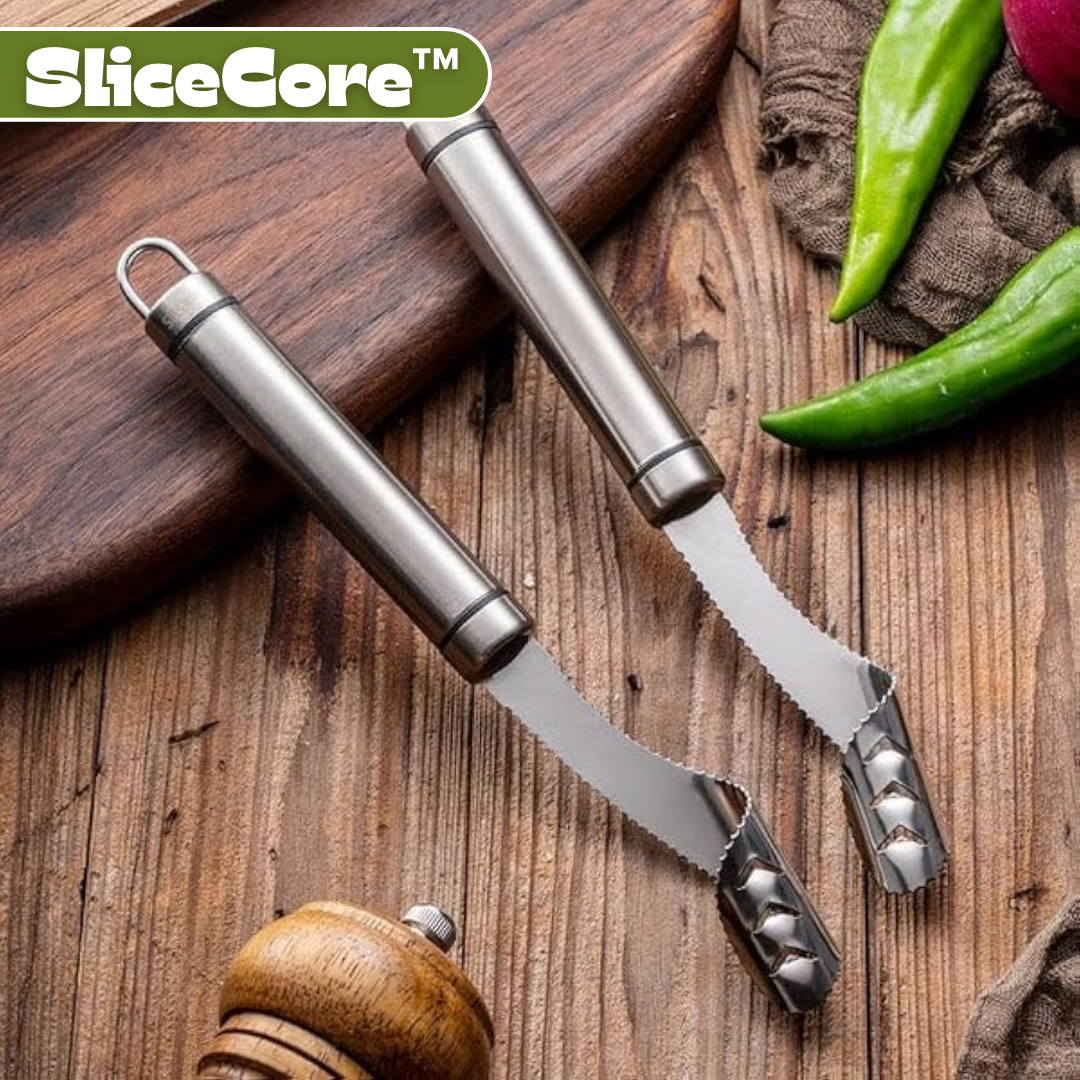 1+1 FREE| SliceCore™ | Paprika corer & seed remover