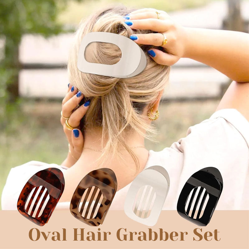 4+4 FREE | Tressclip™ | Oval Hairpin Set