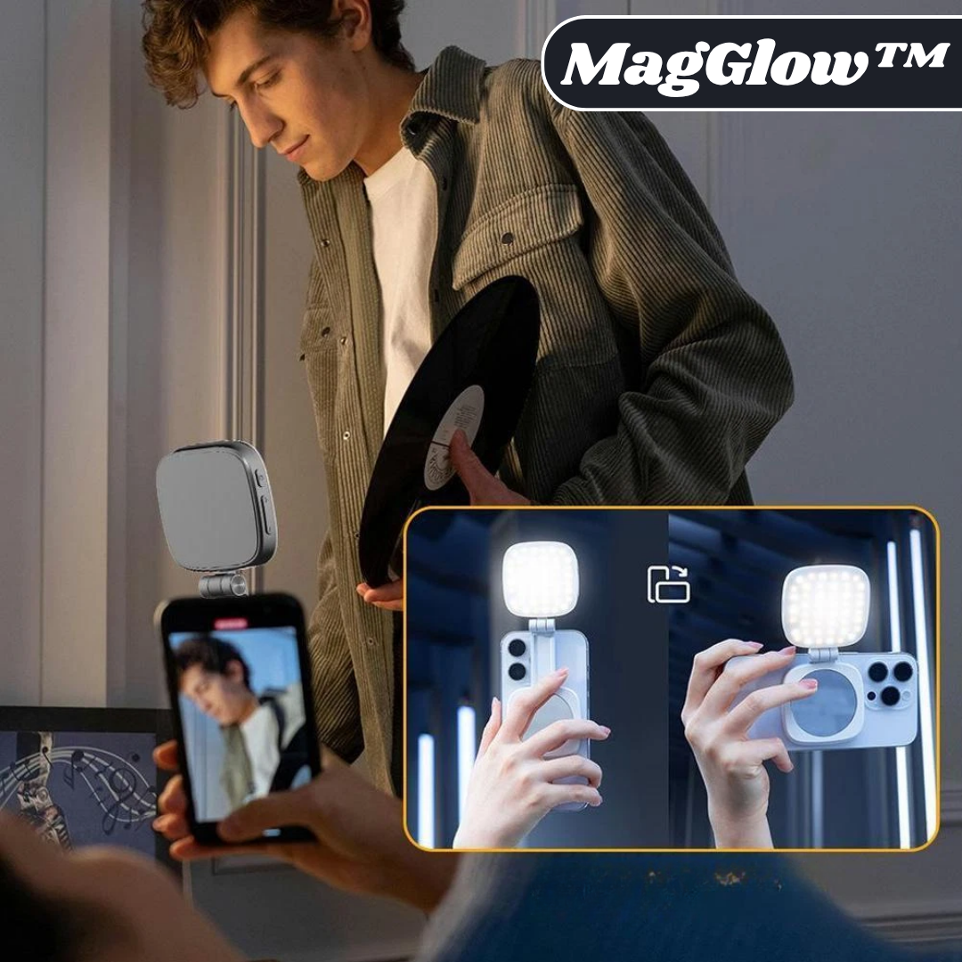 MagGlow™ | Magnetic Selfie Light