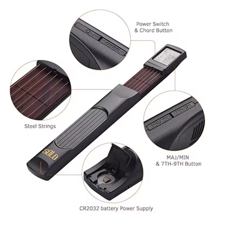 StrumMaster™ | Practice silently and turn your fingers into true chord masters