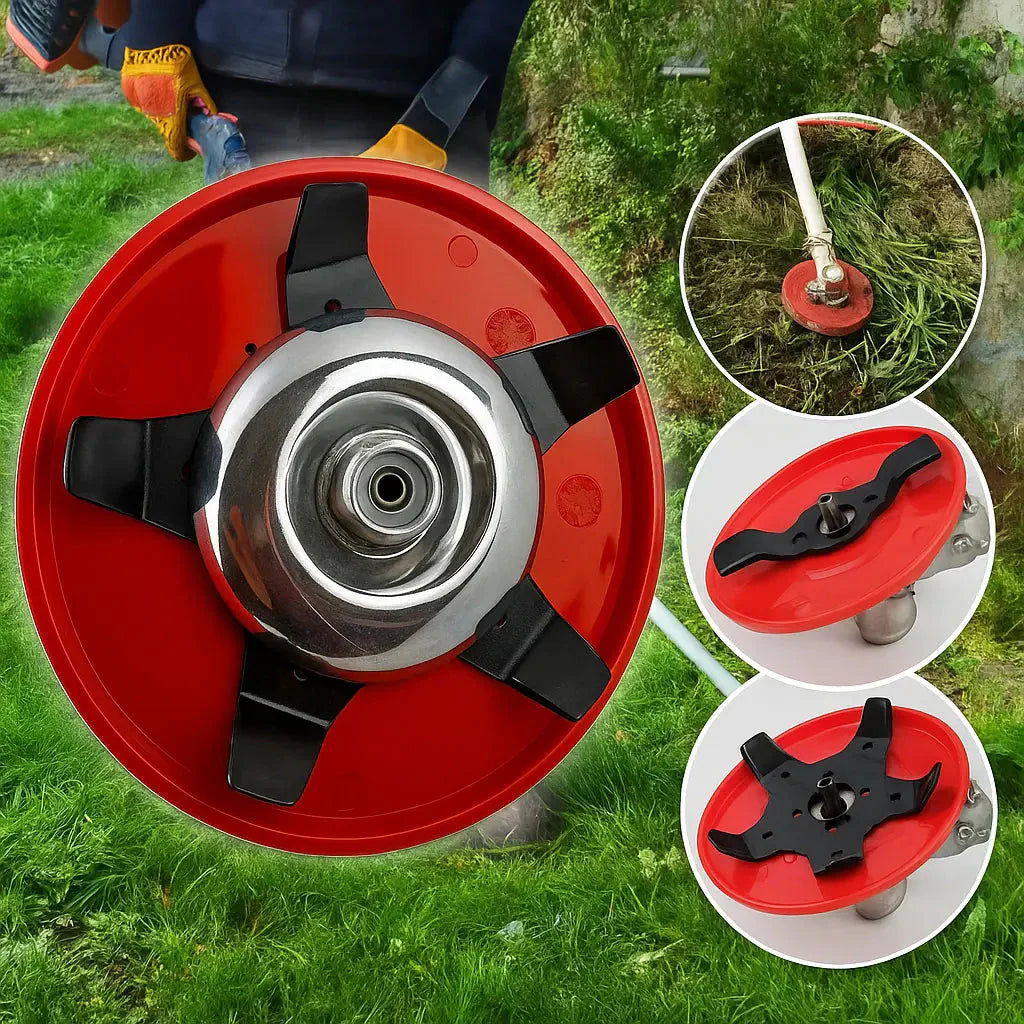 BladeGlide™ | Weed disc made of manganese steel | Efficient weed control for gardens and lawns