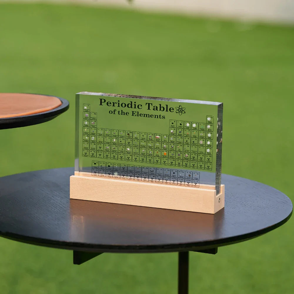 PeriodicElements™ | Illuminated periodic table with real elements