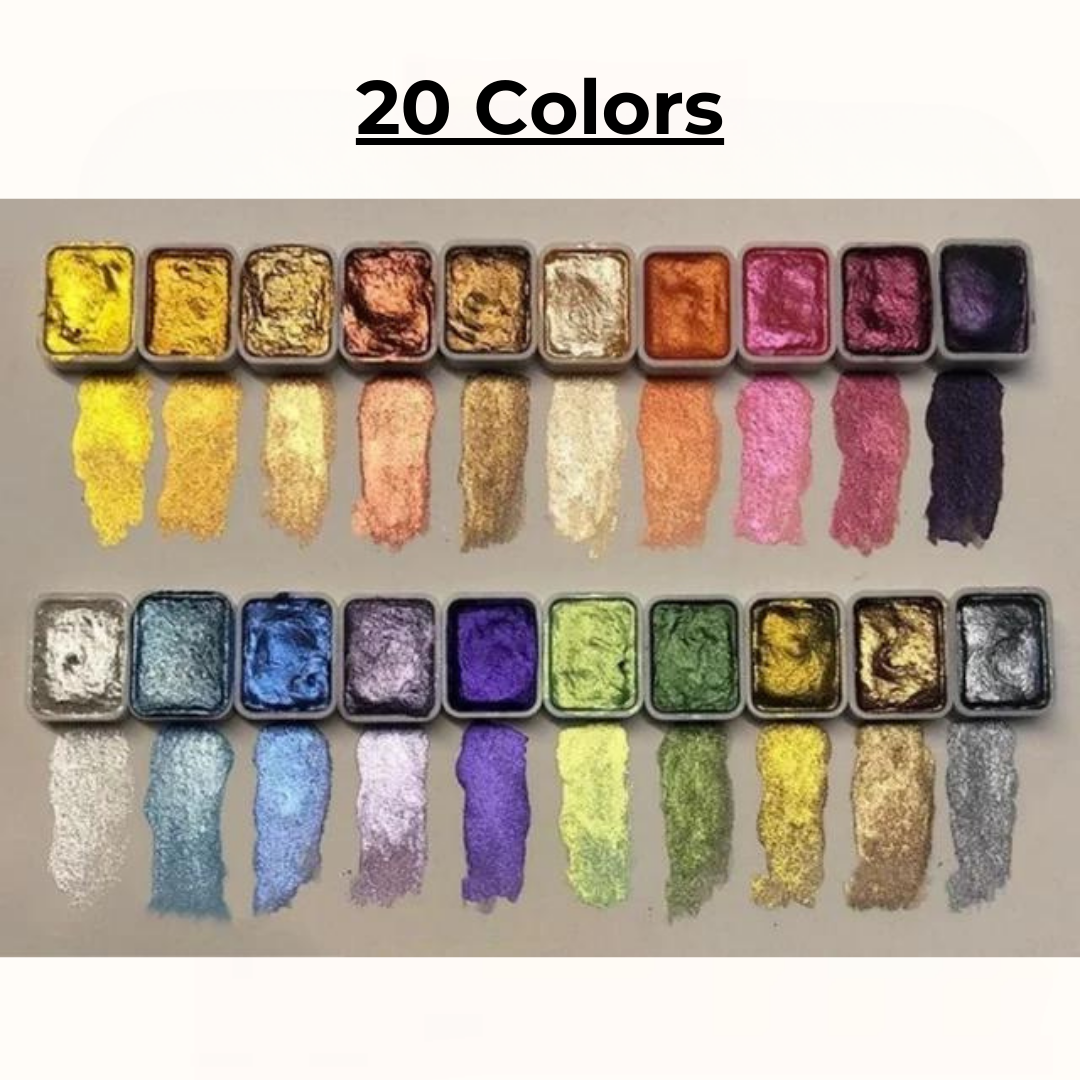 GlowMax™ | Watercolor Paint Set