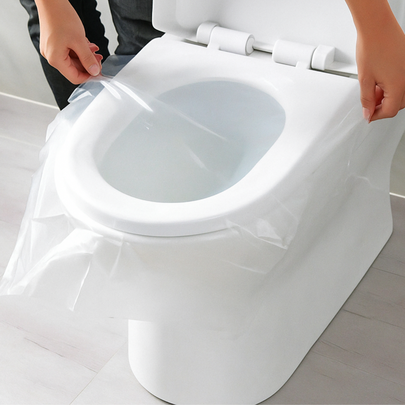 50+50 FREE | CleanCheek™ | Portable Hygiene Protection for Every Toilet Seat
