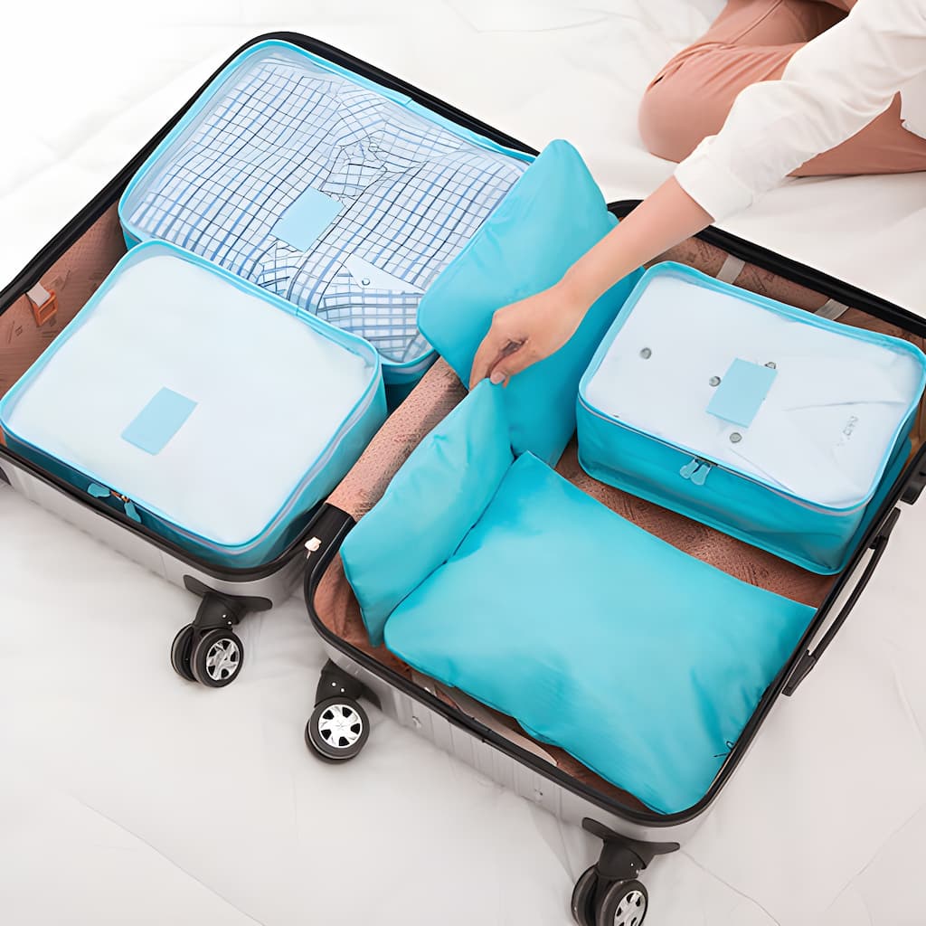 TravelOrganizer | 6-Piece Packing System for Effortless Travel