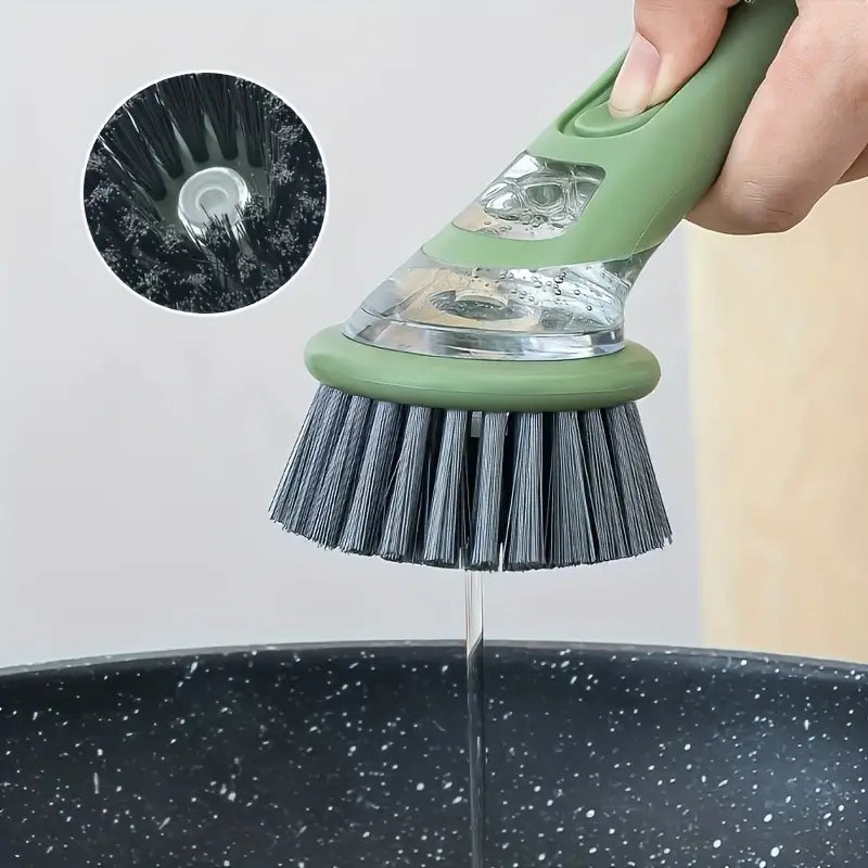 Scrubix™ | Eco-Friendly Natural Fiber Dish Brush for Kitchen Cleaning