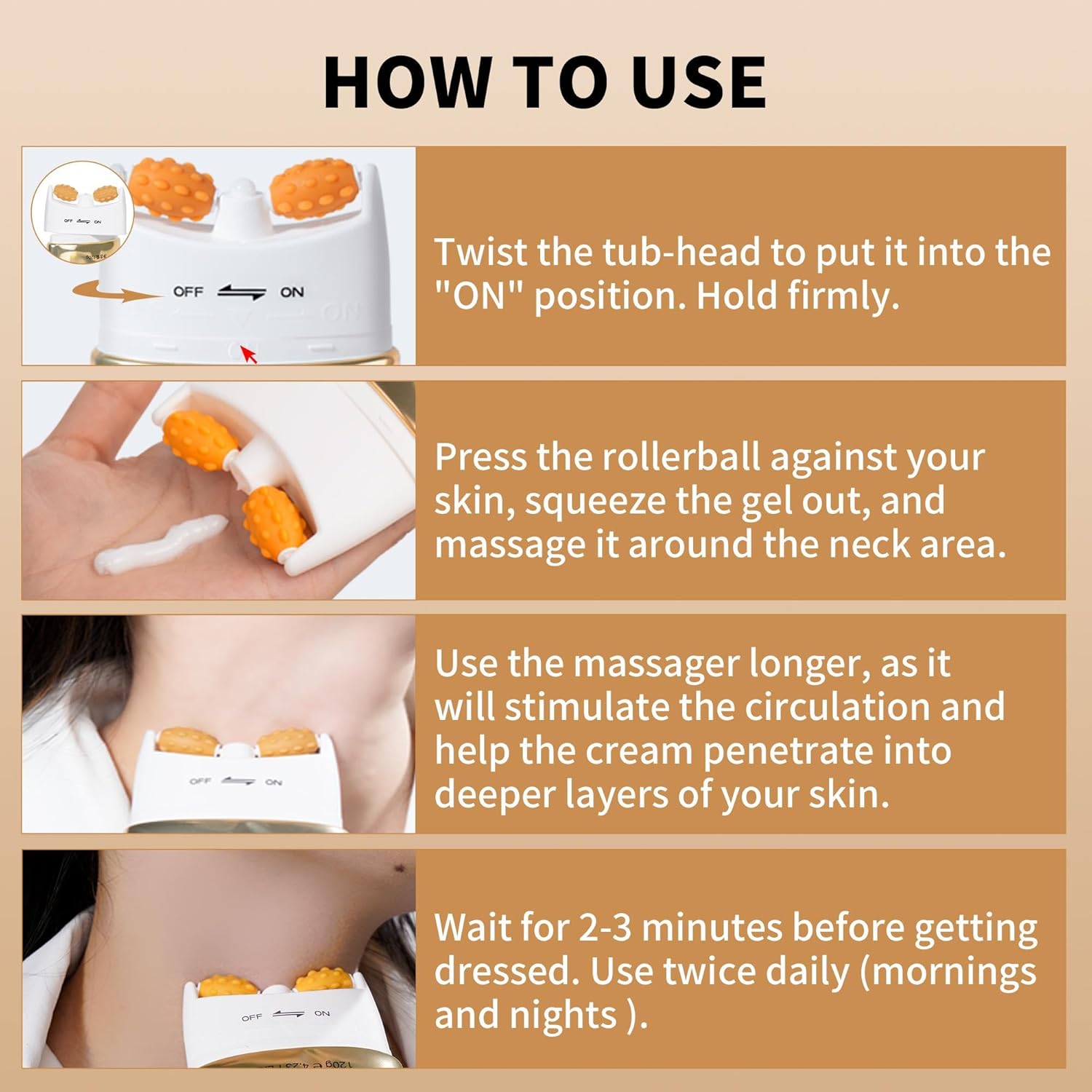 1+1 FREE | NeckLuxe™ | Discover a silky smooth, youthful neck that you'll love to touch
