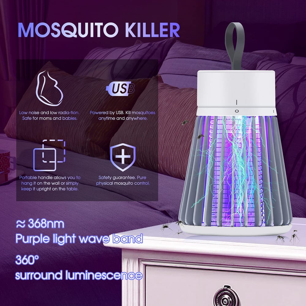 BugZap™ | Portable insect killer - Chemical-free & safe for children and pets