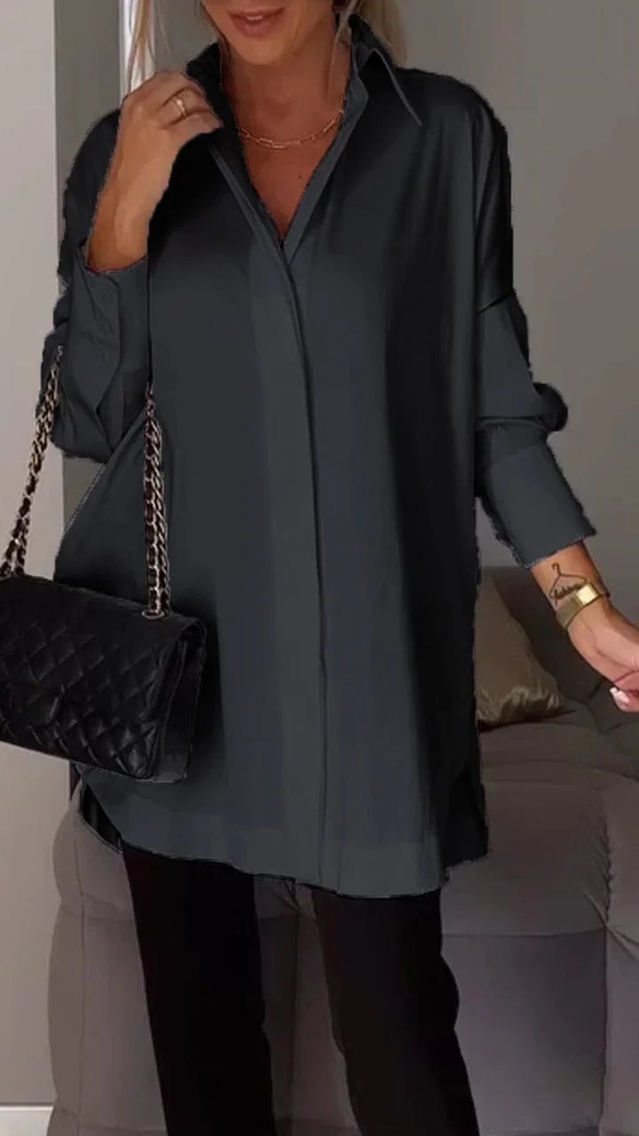 Hillary™ | Long polo blouse