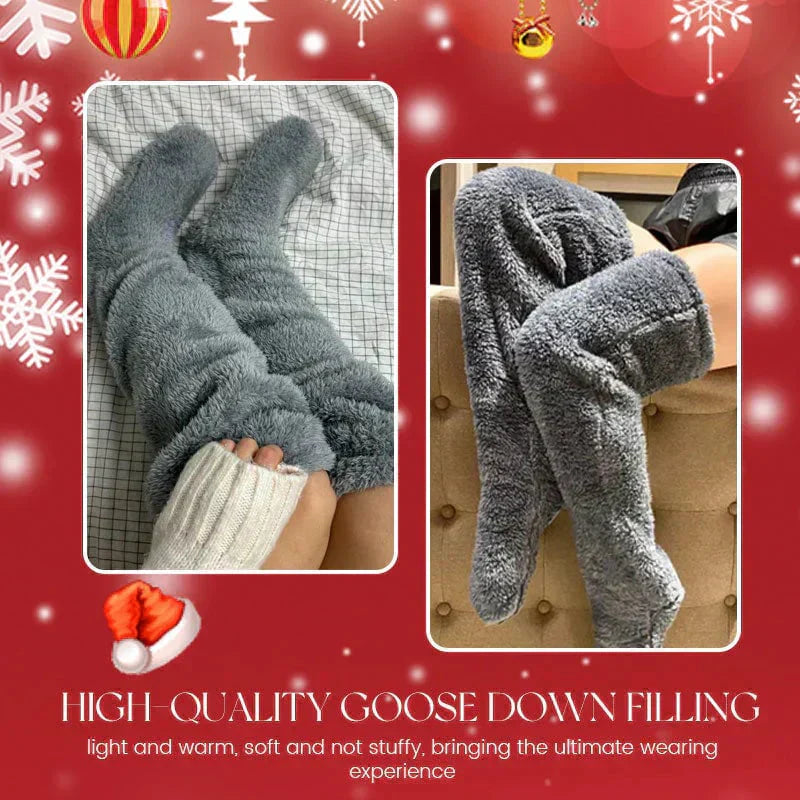 FeatherHug™ | Goose down knee socks