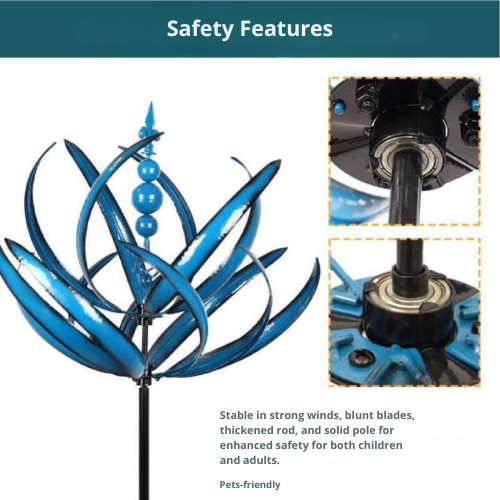 LotusBreeze™ | Serene Windmill Elegance