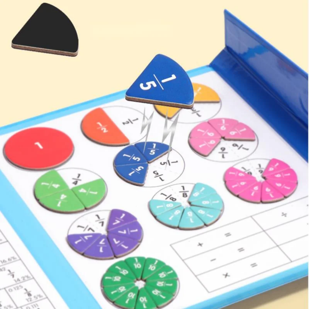 MagniMath™ | Magnetic fraction puzzles