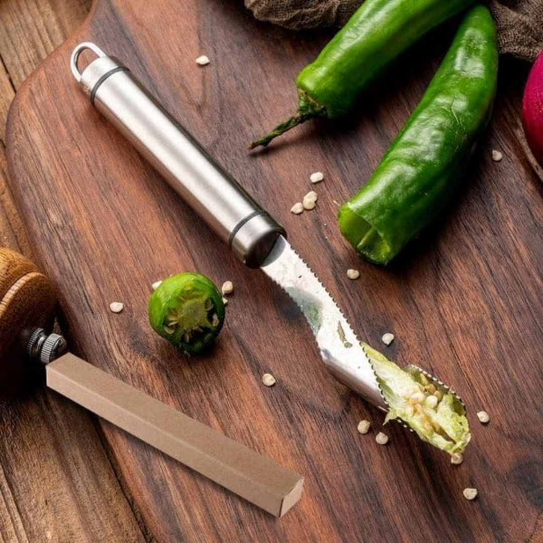 1+1 FREE| SliceCore™ | Paprika corer & seed remover