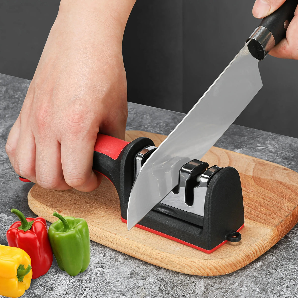 EdgeMaster™ | 4-stage knife sharpener — For effortlessly sharp knives ...