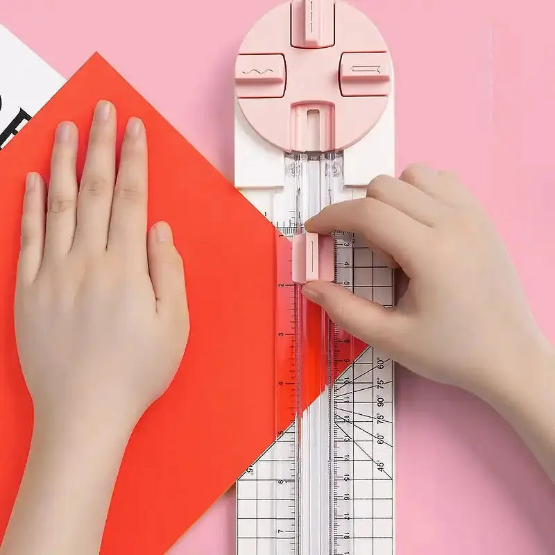 CutCraft™ | 4-in-1 paper cutter – for cards, scrapbooking, and creative decorations