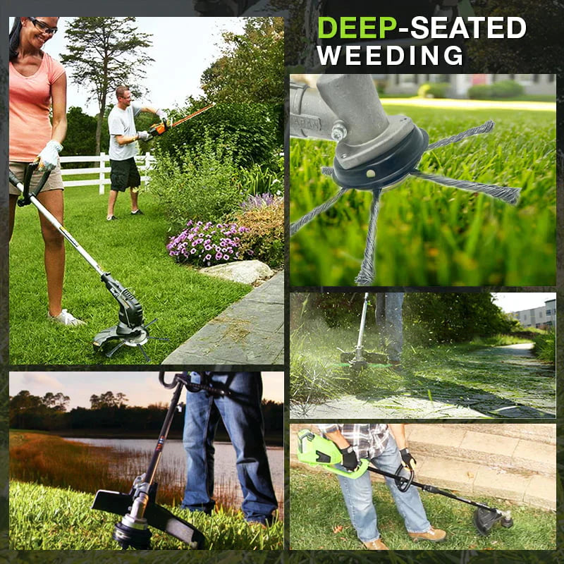WeedRipper Pro™ | Steel Wire Grass Trimmer Head