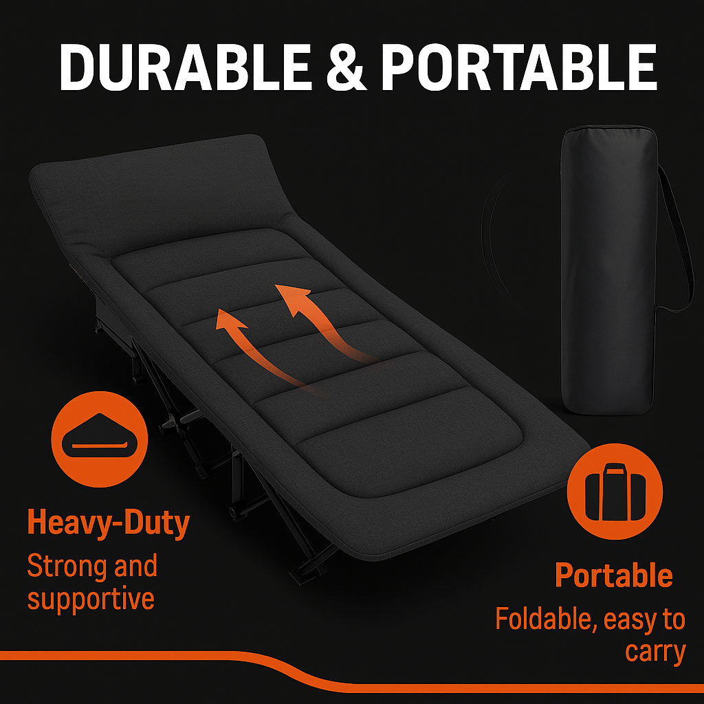 50% Discount | FoldaBed™ | Gives You Instant Sleep Comfort On-the-Go