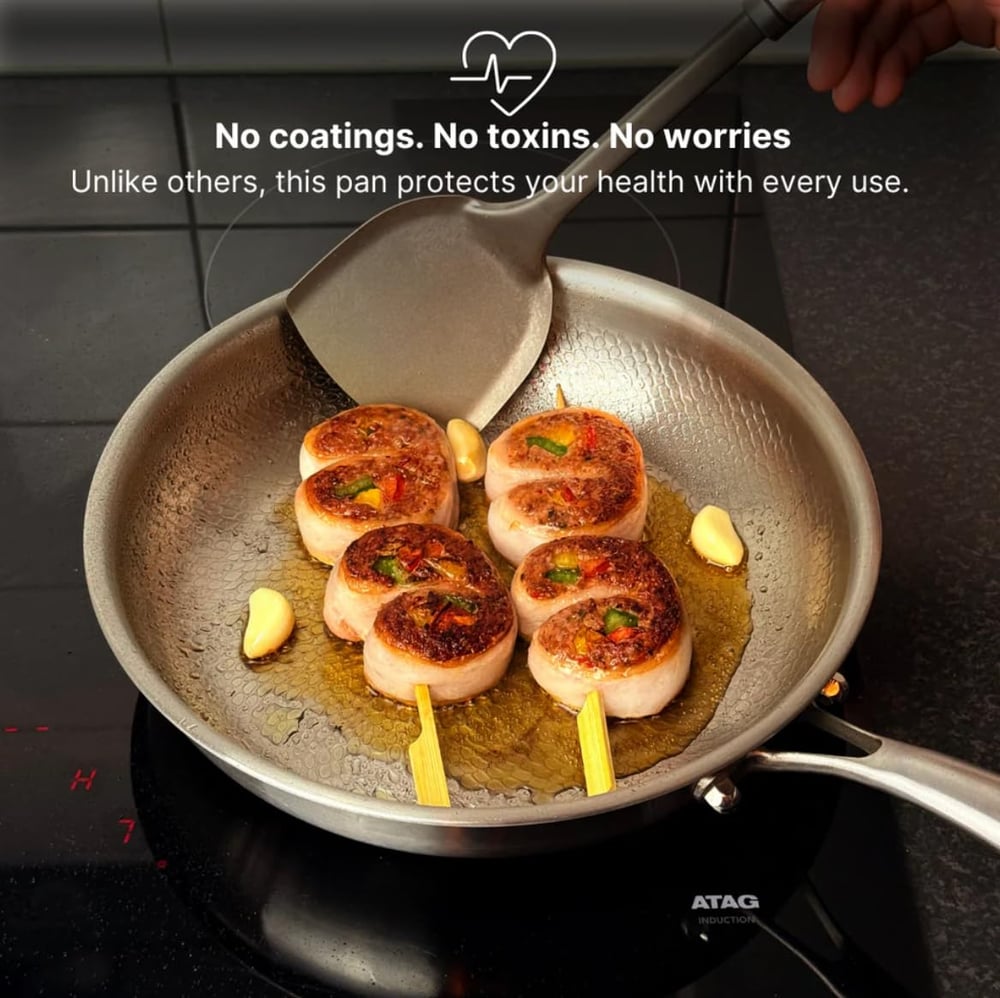 TitaniumPro™ | Titanium pan - non-stick coating without harmful substances