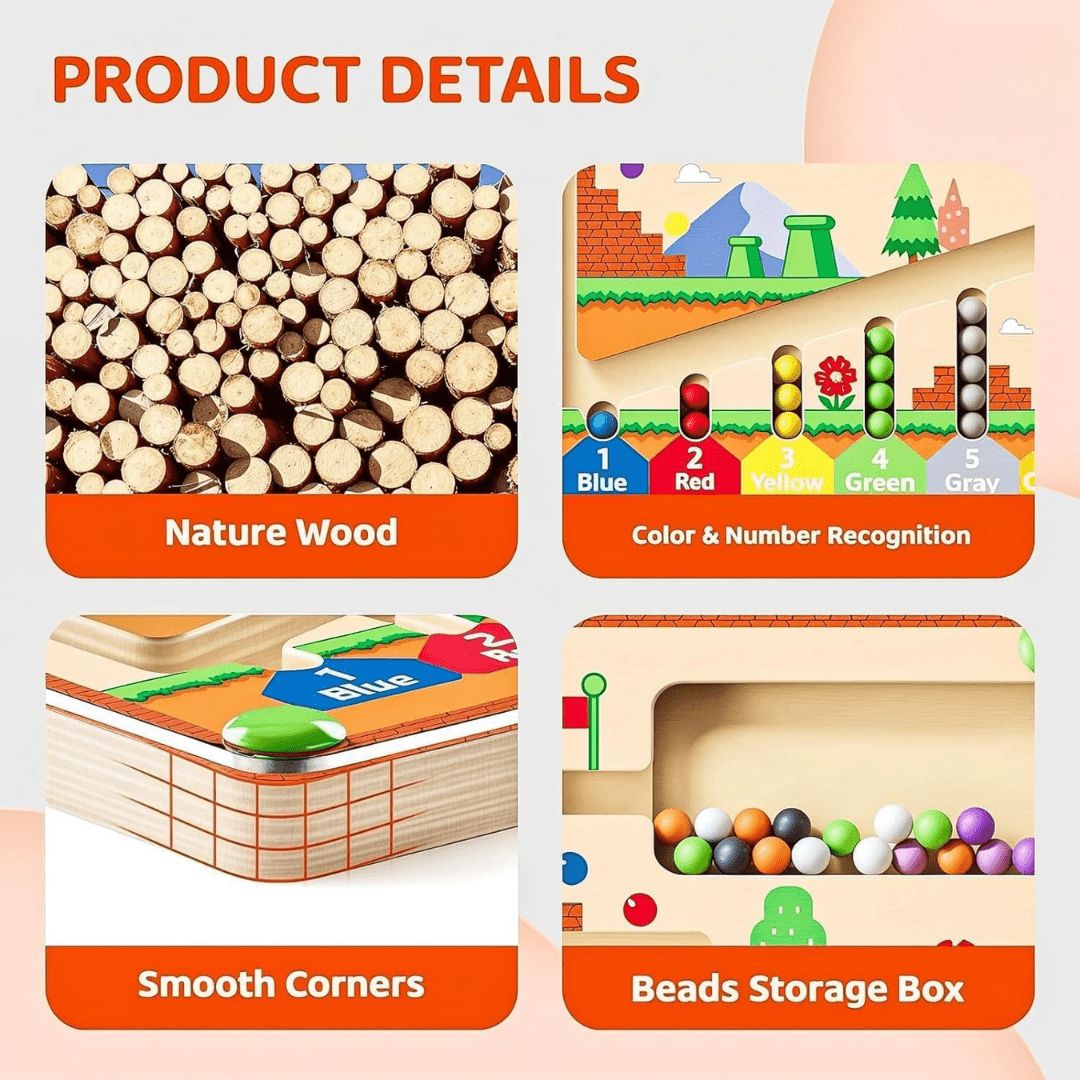 50% Discount | WiggleMaze™ | Great for children's sensory and logical development!