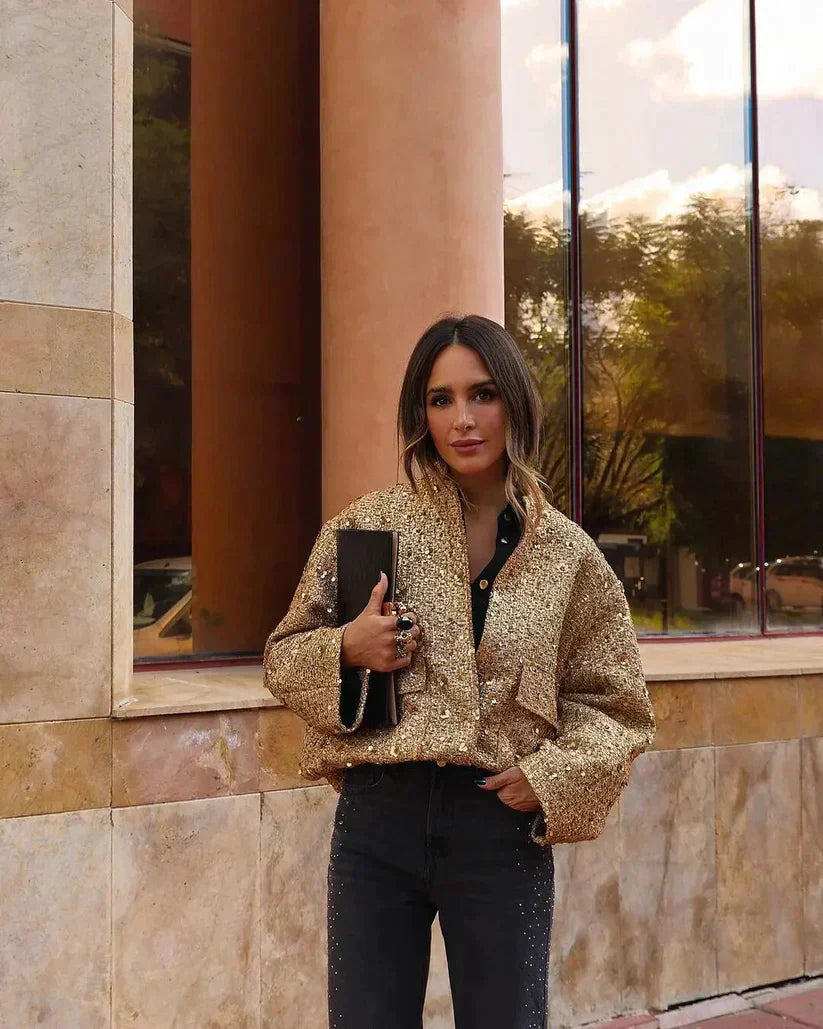 Glimmer™ | Stylish shimmering jacket for women