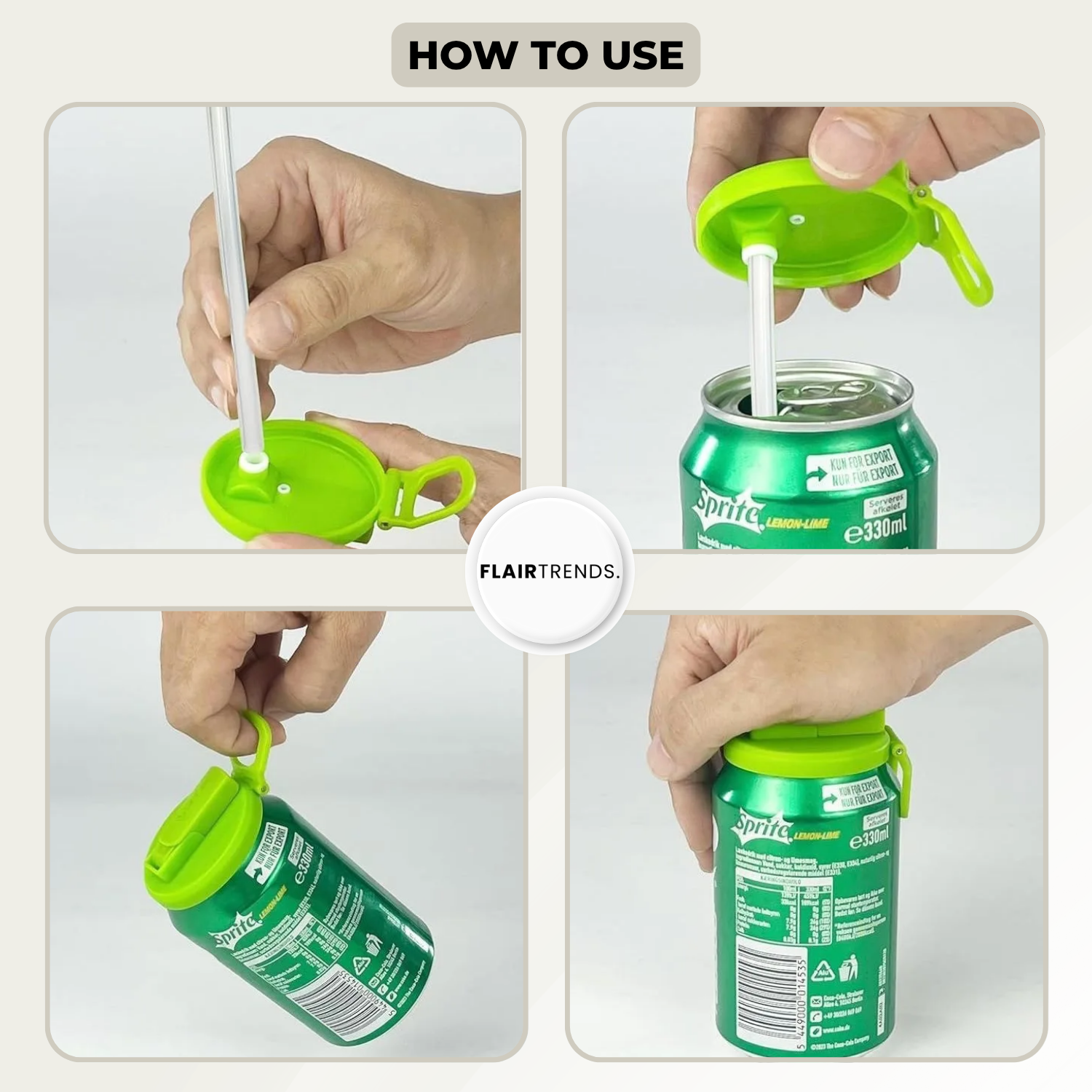 2+2 FREE | SipCap™ | Drink Clean, Anywhere!