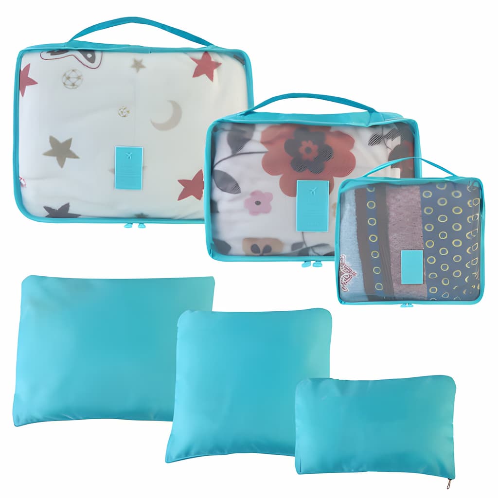 TravelOrganizer | 6-Piece Packing System for Effortless Travel