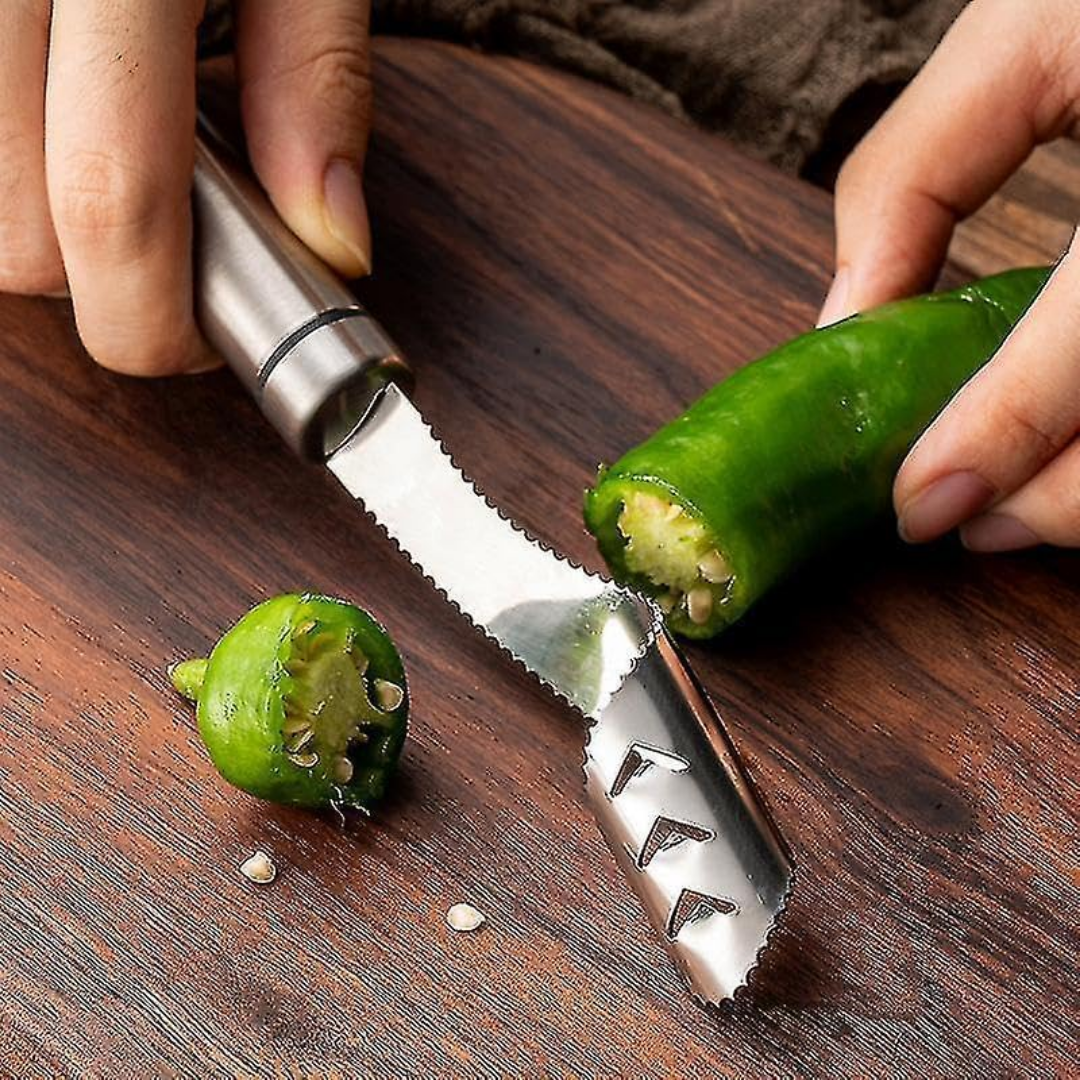 1+1 FREE| SliceCore™ | Paprika corer & seed remover