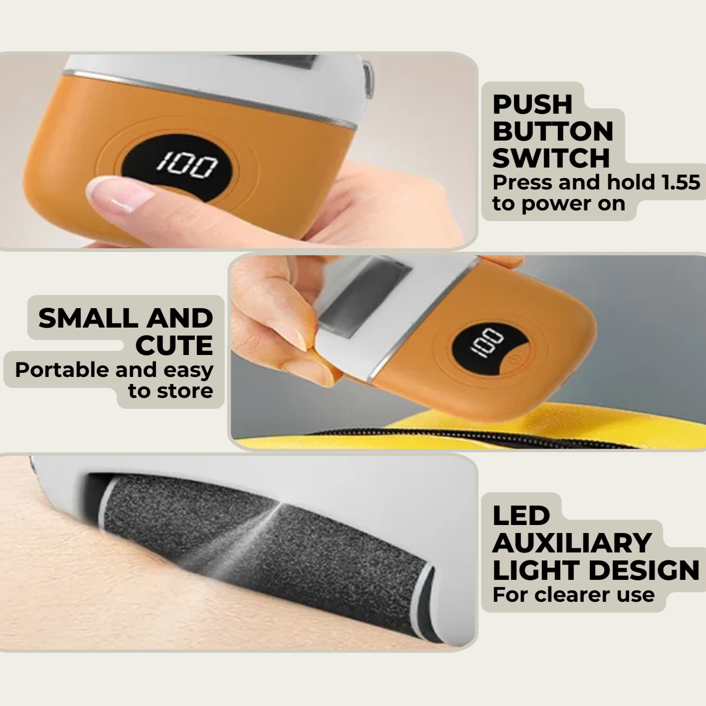 SmoothEase™ | Silky Soft Feet in Minutes!