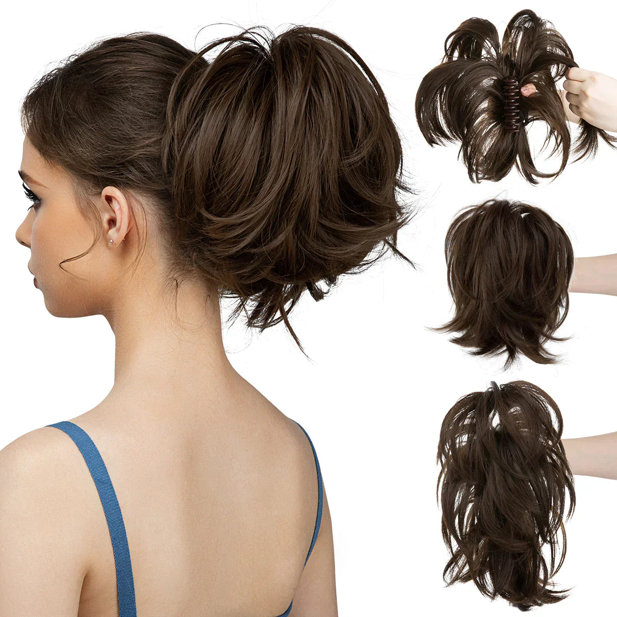 1+1 Free | GlamBun™ | Comfortable and adjustable fit