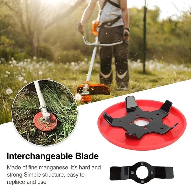 BladeGlide™ | Weed disc made of manganese steel | Efficient weed control for gardens and lawns