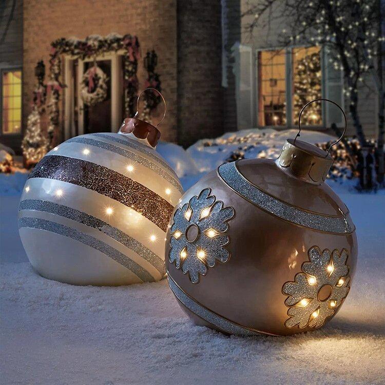 MerrySphere™ | Holiday Outdoor Light Ball Decor
