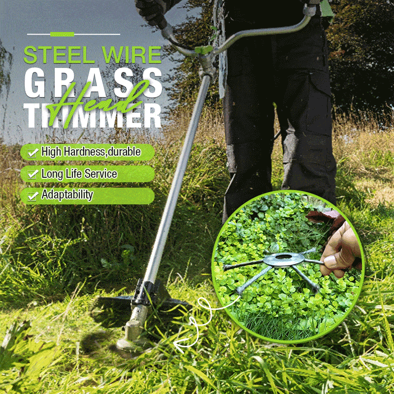 WeedRipper Pro™ | Steel Wire Grass Trimmer Head