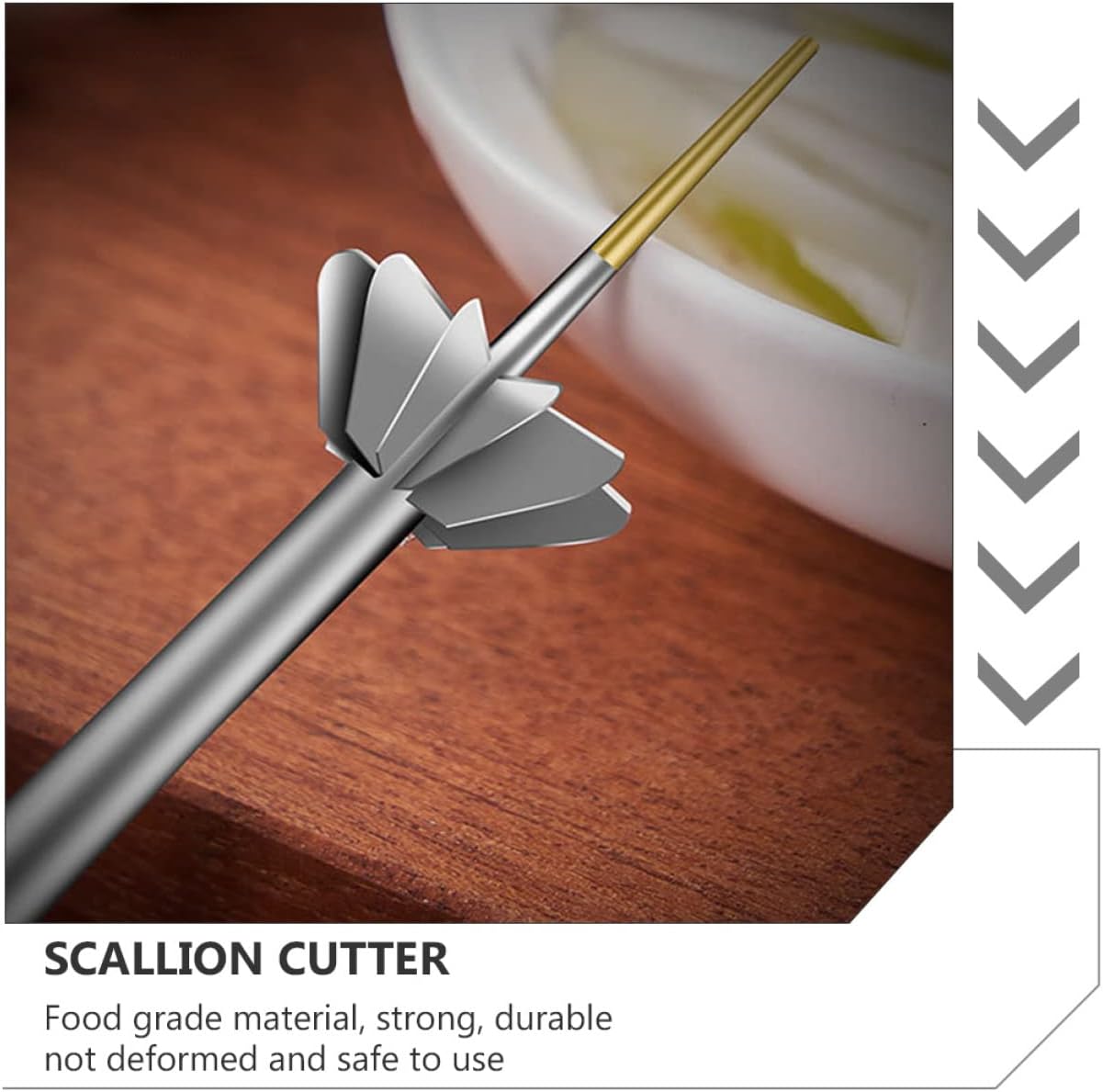BloomBlade™ | Zinc alloy plum blossom onion slicer
