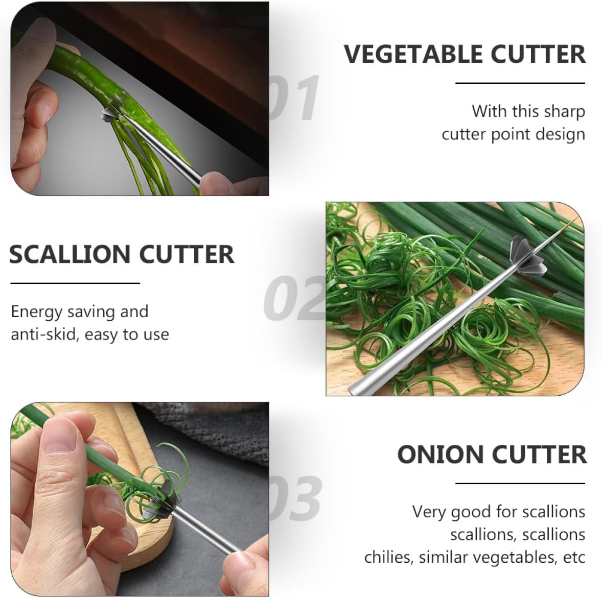 BloomBlade™ | Zinc alloy plum blossom onion slicer