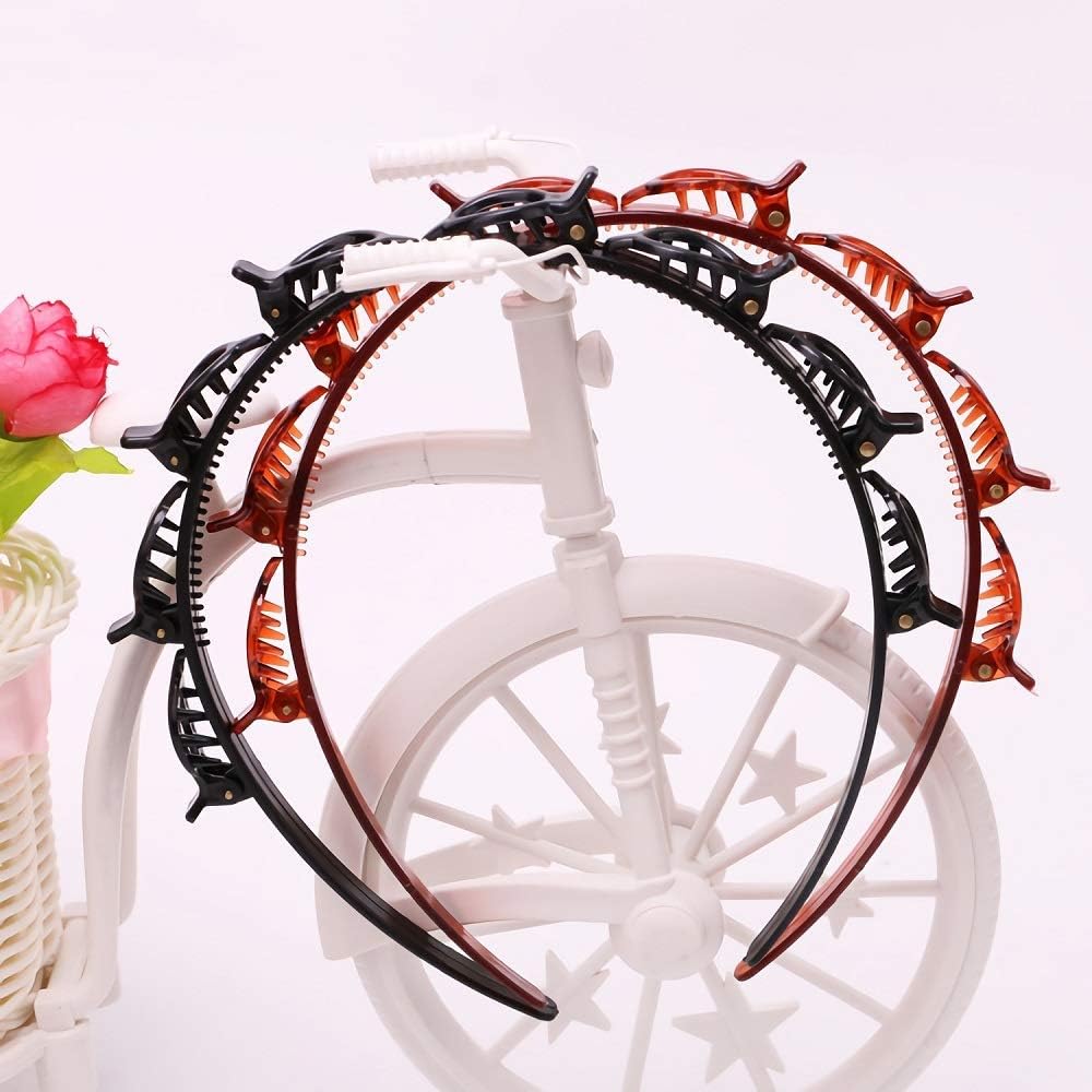 1+3 Free | BraidedGlow™ | Braided headband - Stylish hold with invisible clips for every day