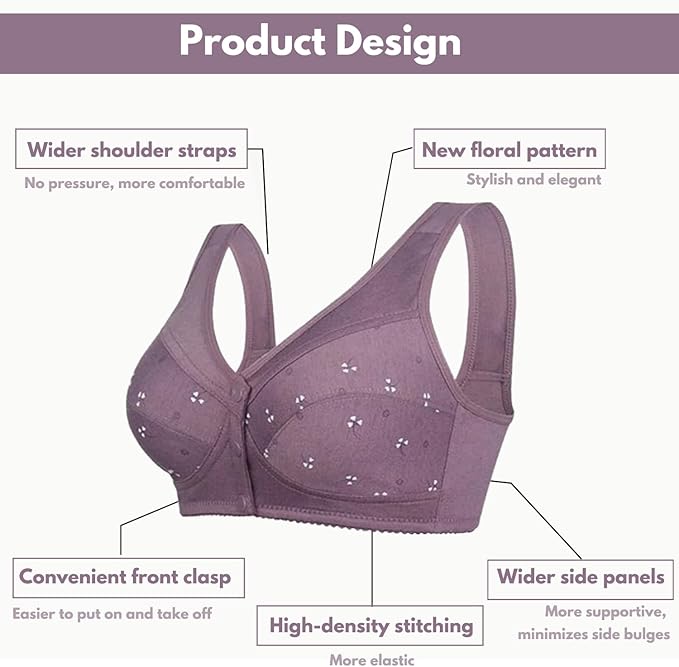 50% DISCOUNT | ComfyBra™ | Push-button bra