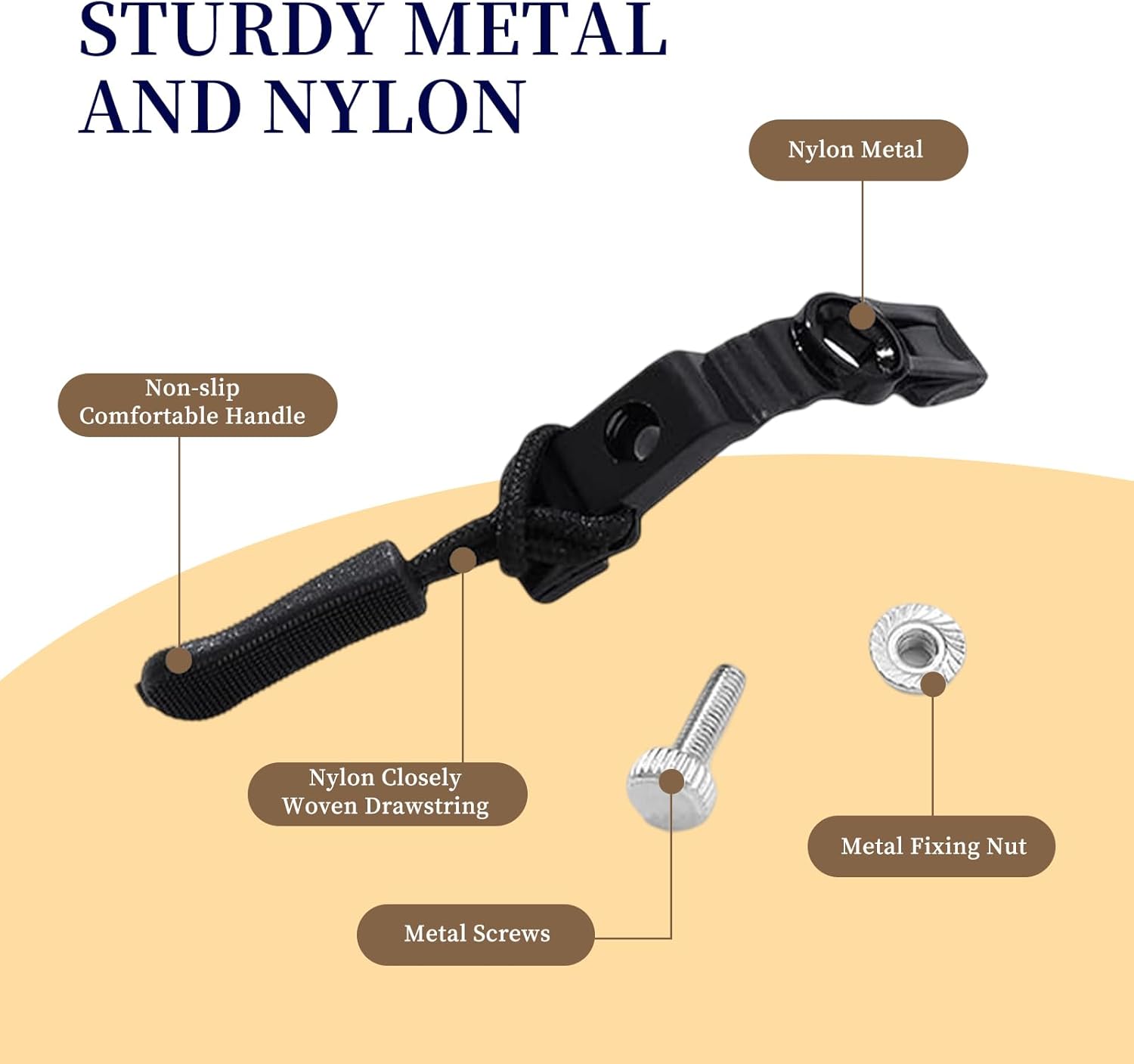 ZipRevive™ | Zipper slider repair set | Universal & durable made of metal