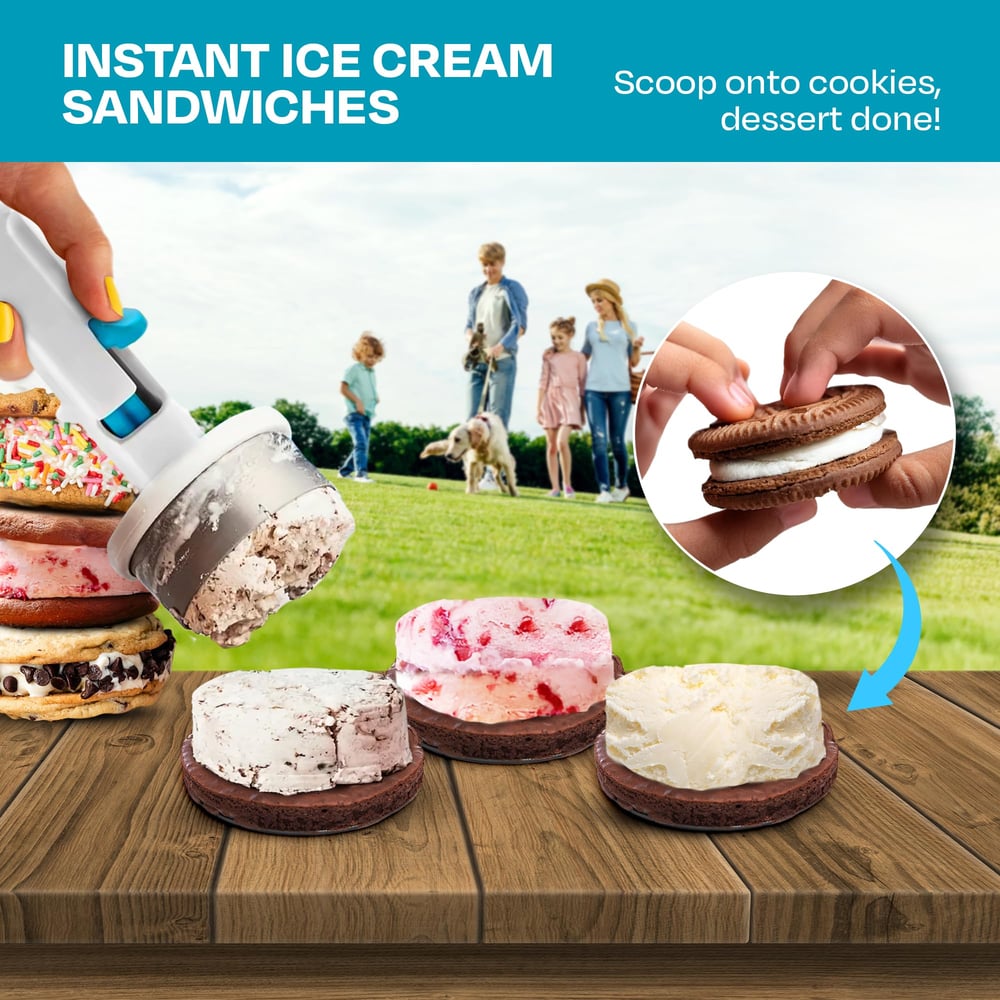 IceScoop™ | Ice cream sandwich scoop - ideal for creative summer desserts