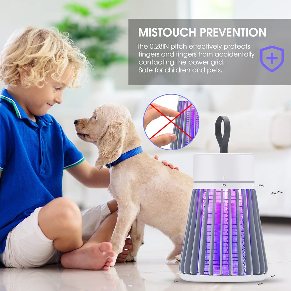 BugZap™ | Portable insect killer - Chemical-free & safe for children and pets